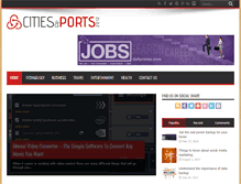 Tablet Screenshot of citiesandports2012.com